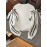 [Winter Clothing Construction] Plus Size Women's Elegant Bow Detail Sweatshirt | Cozy Long Sleeve Crewneck Pullover, Solid Color Casual Fall/Winter Wear