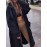 Large Size Women's Hooded Full-Zip Sportswear Jacket - Windproof & High Quality Long Sleeve Outerwear, Mid-Stretch Semi-Translucent Fabric, Machine Washable, Autumn Casual & Athletic Coat for Gym, Running Errands, Casual Attire (Solid Color)